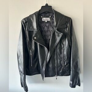 Black Faux Leather Jacket